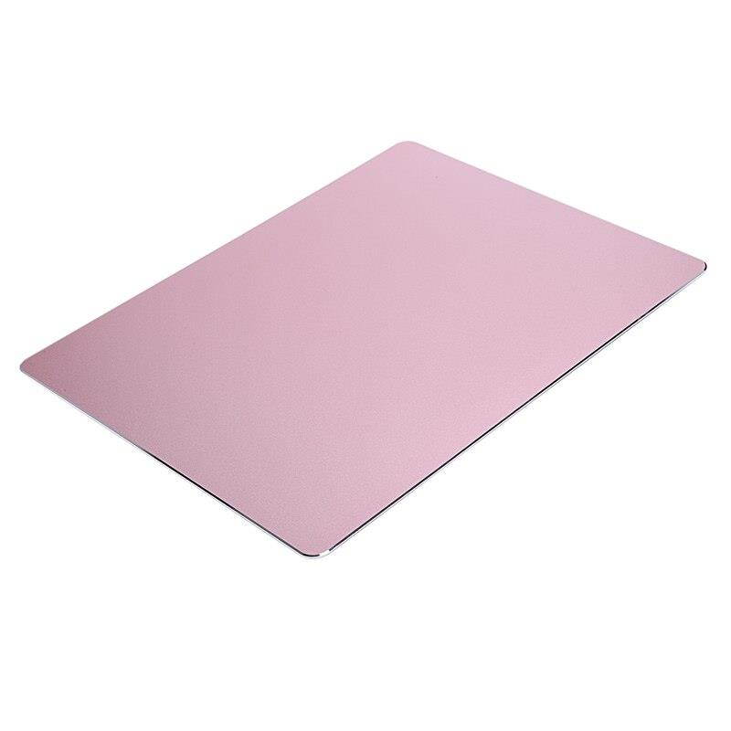 300x240Mm Frosted Matte Slim Aluminum Mouse Pad Pc Computer Skid Laptop Gaming Mousepad For Apple For Mackbook(Rose Gold)