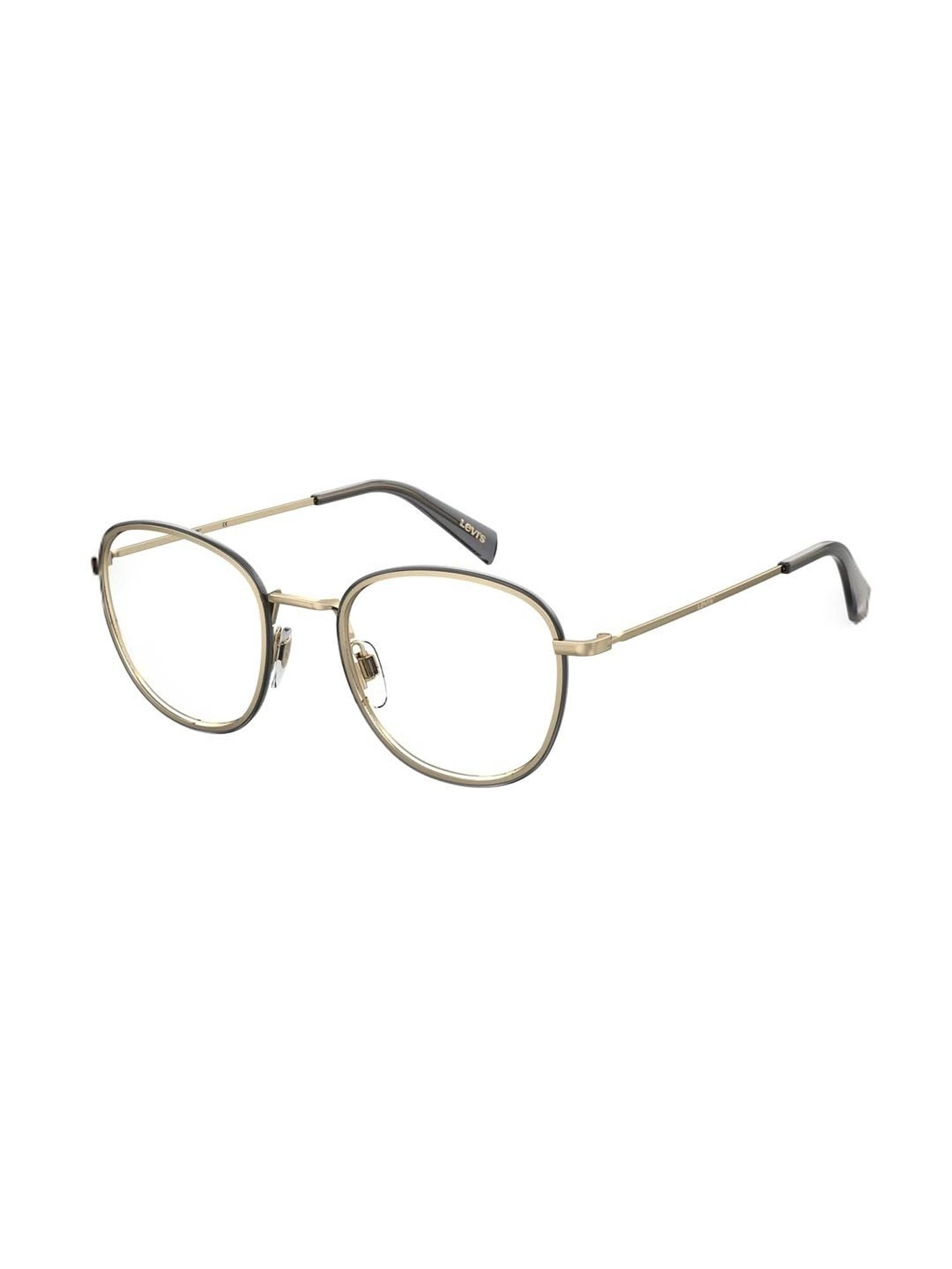 Levi's Gold Oval Eye Frames for Women