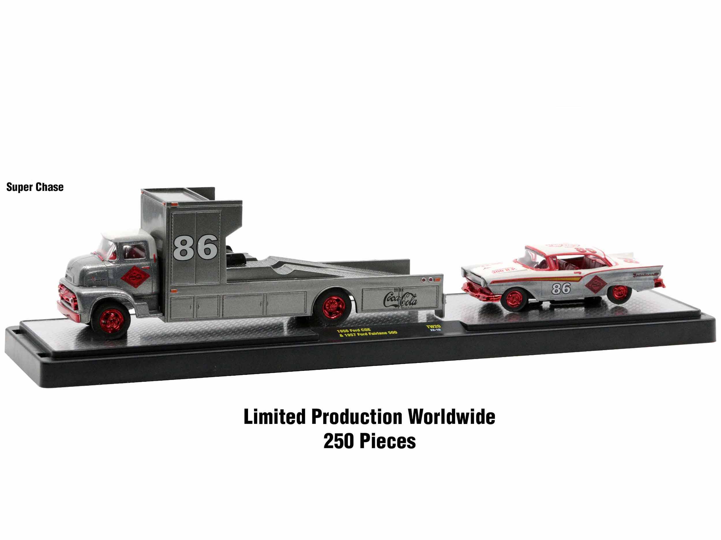 Auto Haulers "Coca-Cola" Set of 3 pieces Release 20 Limited Edition to 8400 pieces Worldwide 1/64 Diecast Models by M2 Machines