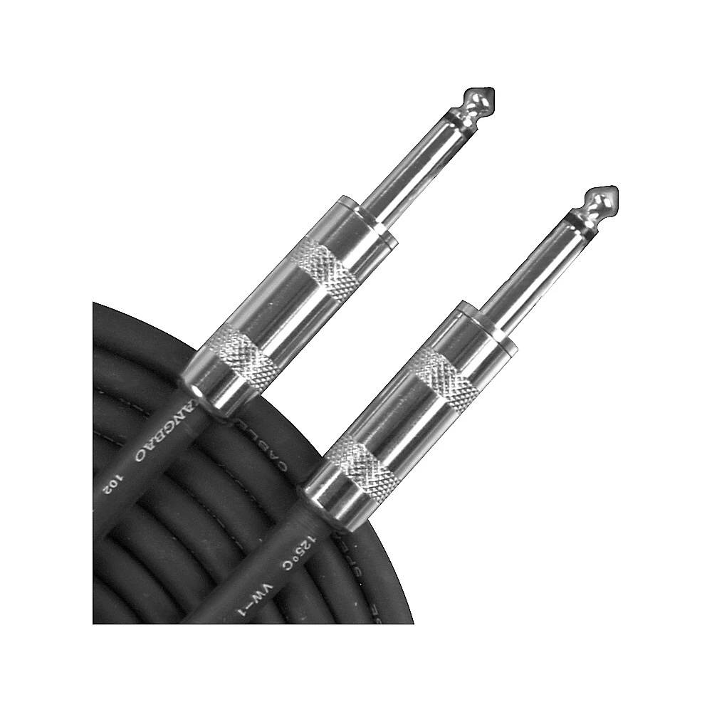 Musician's Gear 16-Gauge Speaker Cable Black 25 Feet (4-Pack)