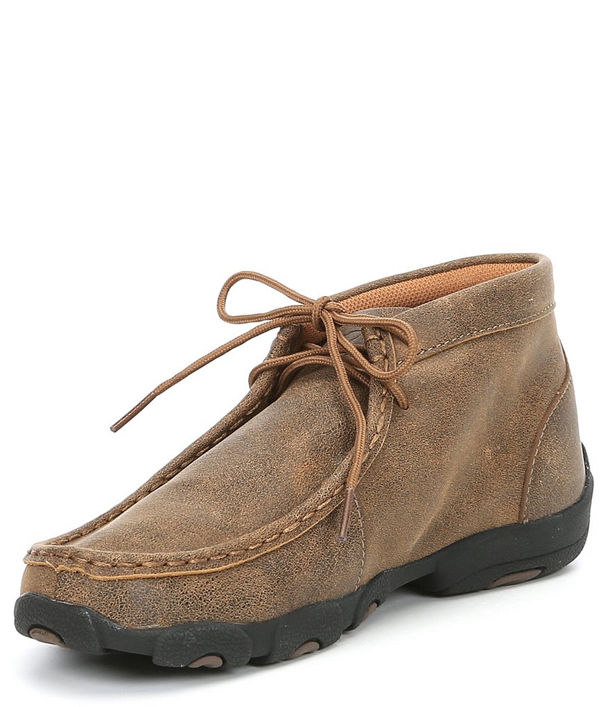 Twisted X Kids' Classic Slip-On Driving Moccasins (Youth)