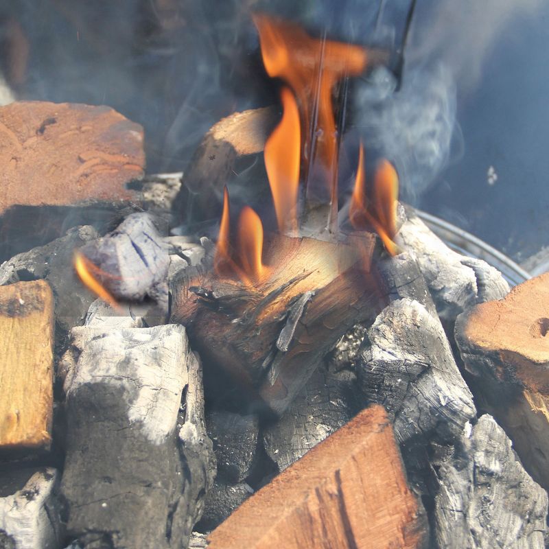 Western BBQ Products Pecan Barbecue Cooking Chunks, 570 Cubic Inches (4 Pack)