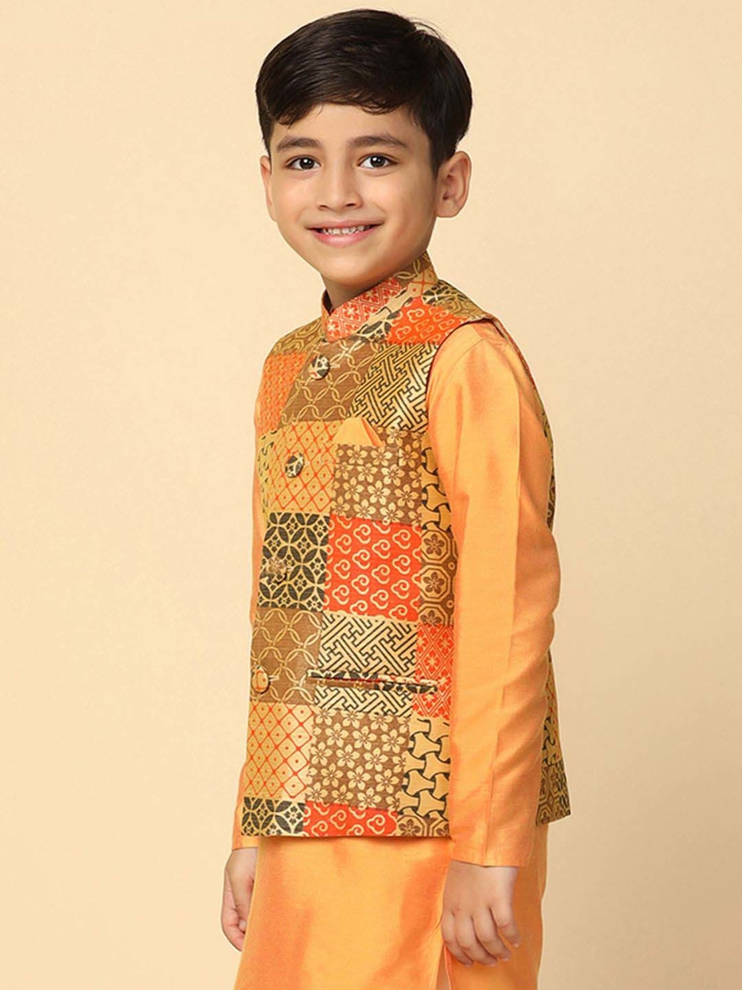 Blue Giraffe Kids Maroon Solid  Blazer