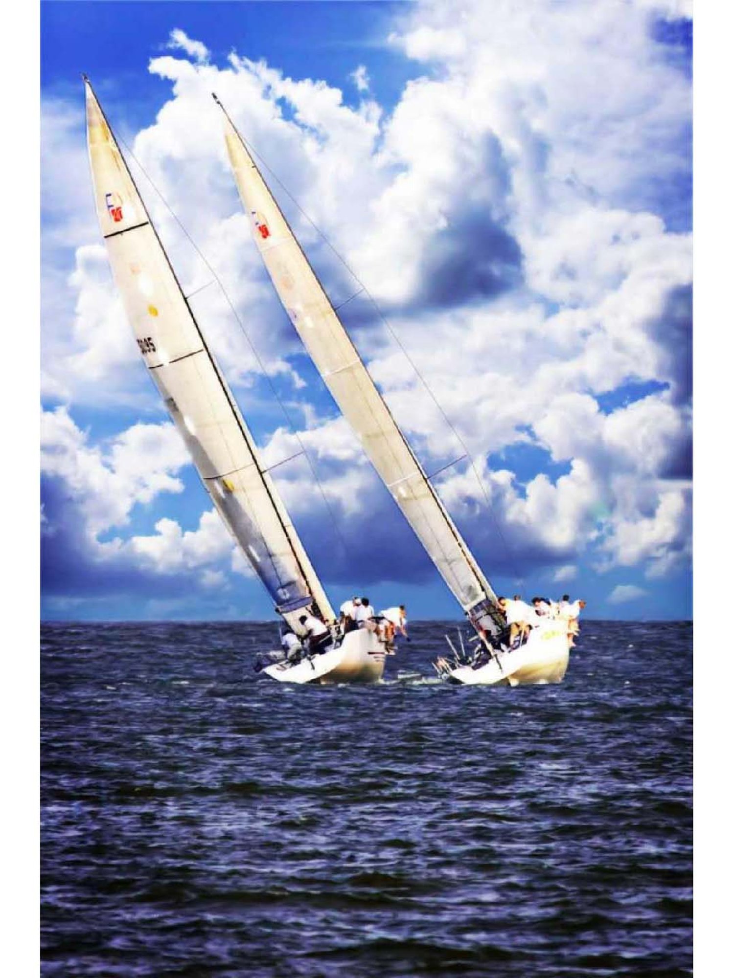 ARTE'VENUE Coming and Going Blue & White Canvas Wall Arts - Set of 2 (10 X 15 inch Each)