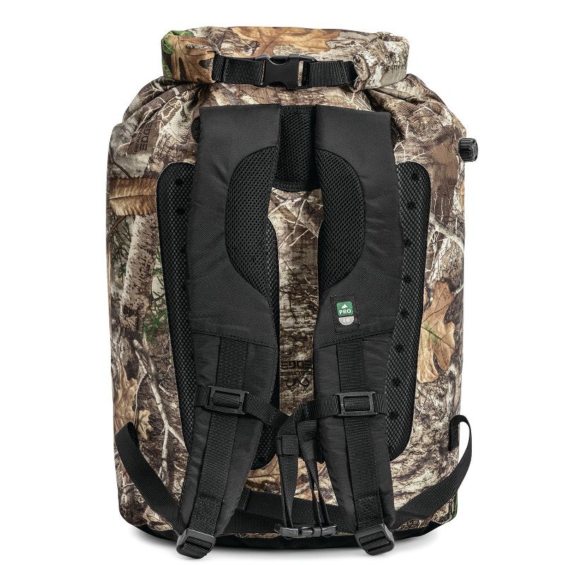 IceMule 1014-RE Pro Large Collapsible Portable Soft Sided Roll Top 23 Liter 18 Can Lightweight Insulated Waterproof Leak Proof Backpack Cooler Bag