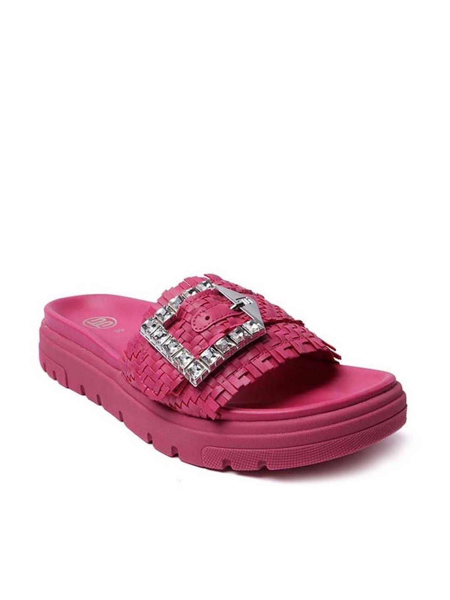 BAGATT Women's Dalia Evo Pink Casual Sandals