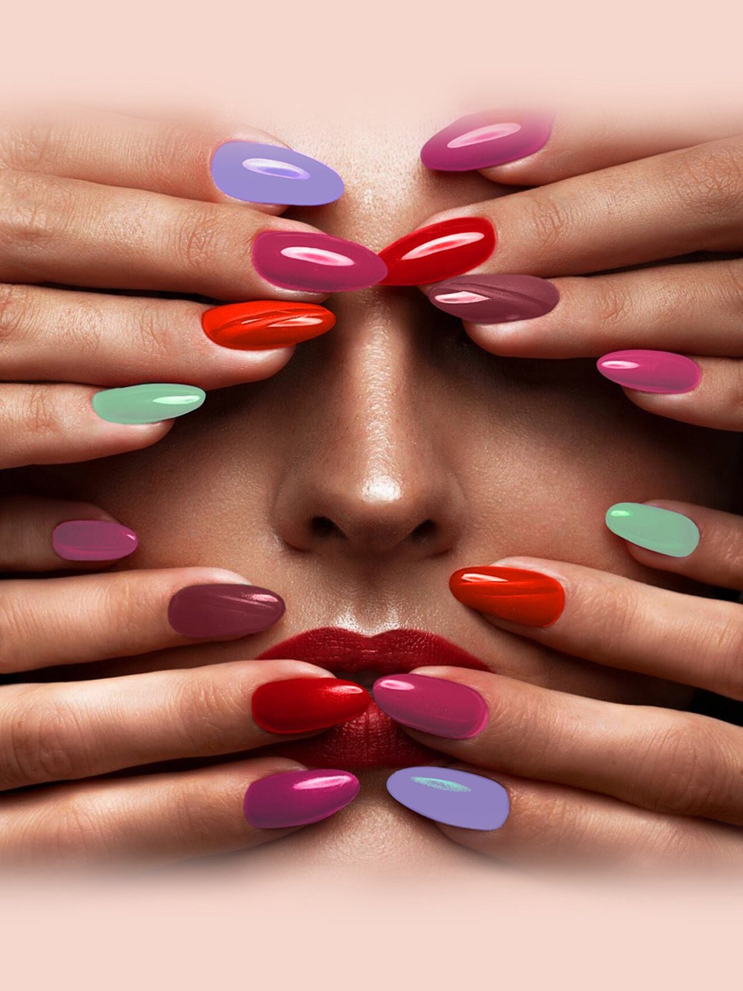 JUST HERBS 21 Free Nail Paint Coffee Creme - 6 ml