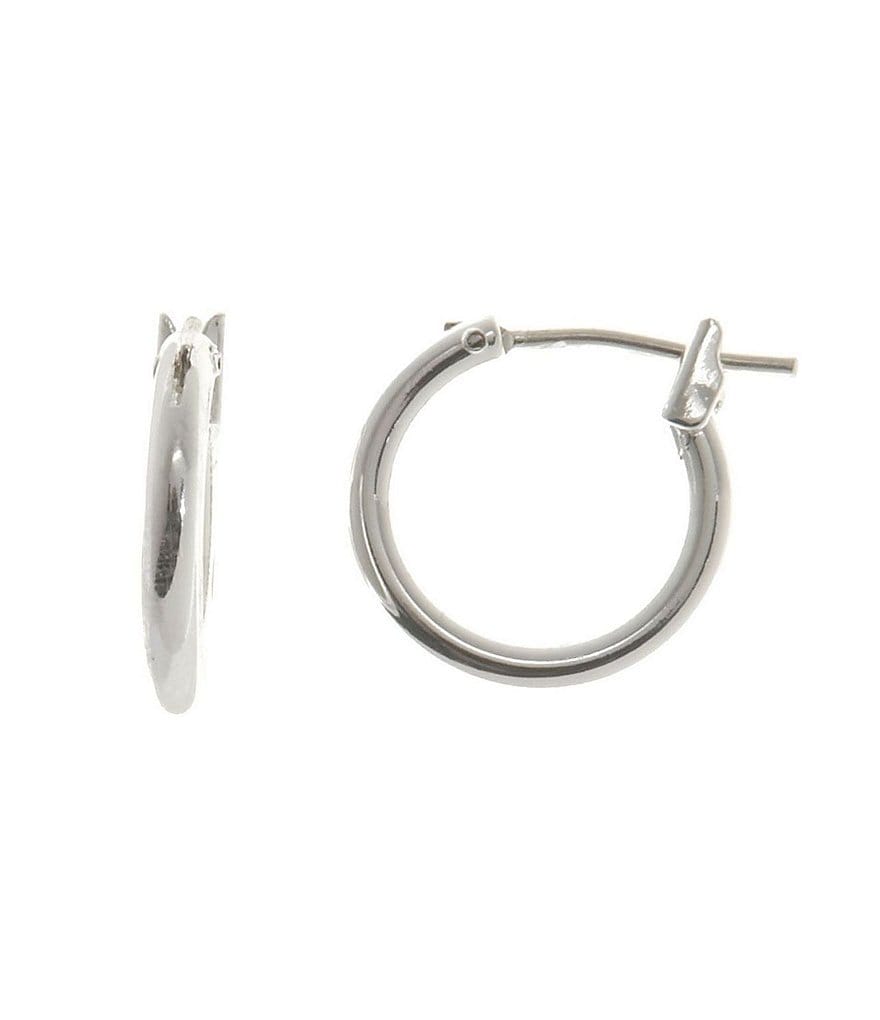 Sterling Collection Small Hoop Earrings