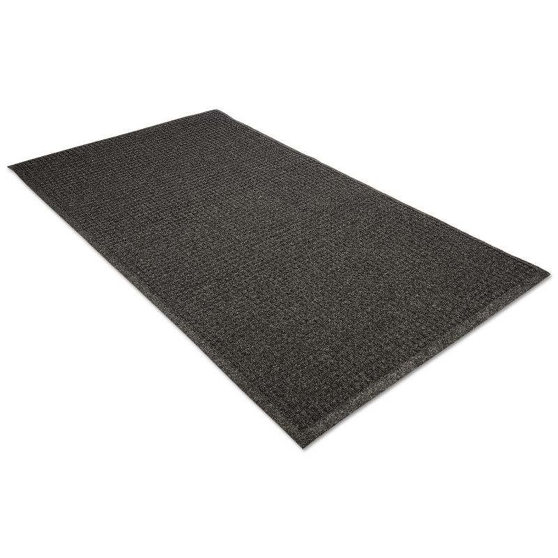 3'x10' Rectangle Solid Floor Mat Black - Guardian