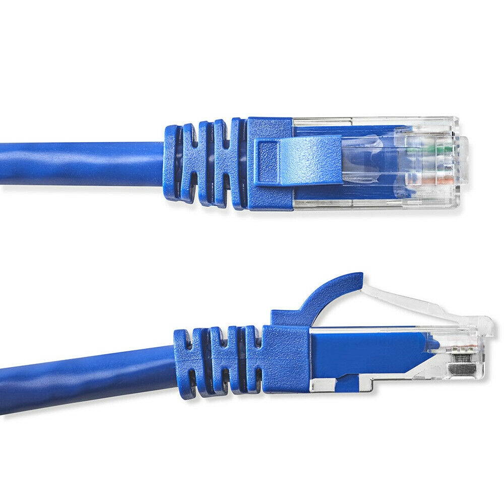 Cat6 UTP Ethernet Network Patch Cable UL Listed, 25 FT Blue