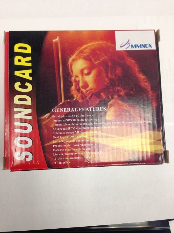 MMNOX Startech 4-Channel PCI Sound Card (PCI01)