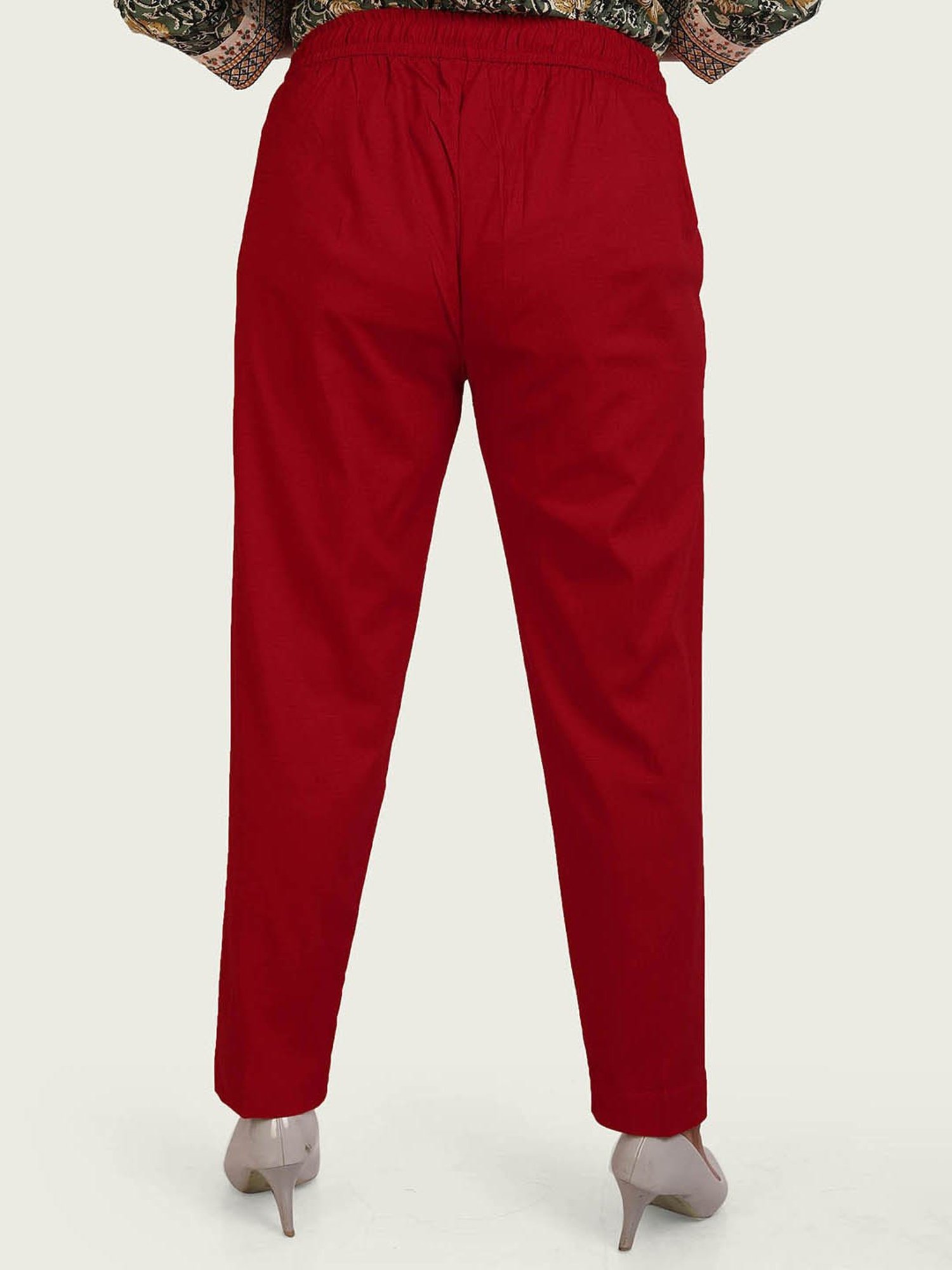 Cotton Culture Maroon Pants