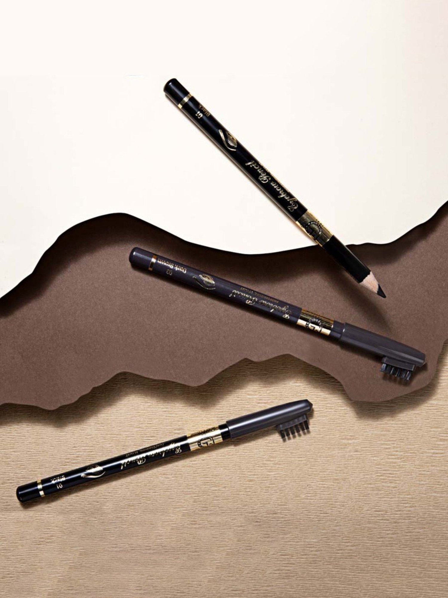 Matt Look Professional Stylist Eyebrow Pencil 03 Dark Brown - 1.2 gm