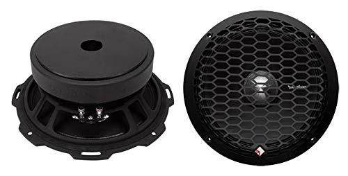 2) Rockford Fosgate PPS4-8 8-Inch 500 Watt 4-Ohm MidRange Car Stereo Speakers