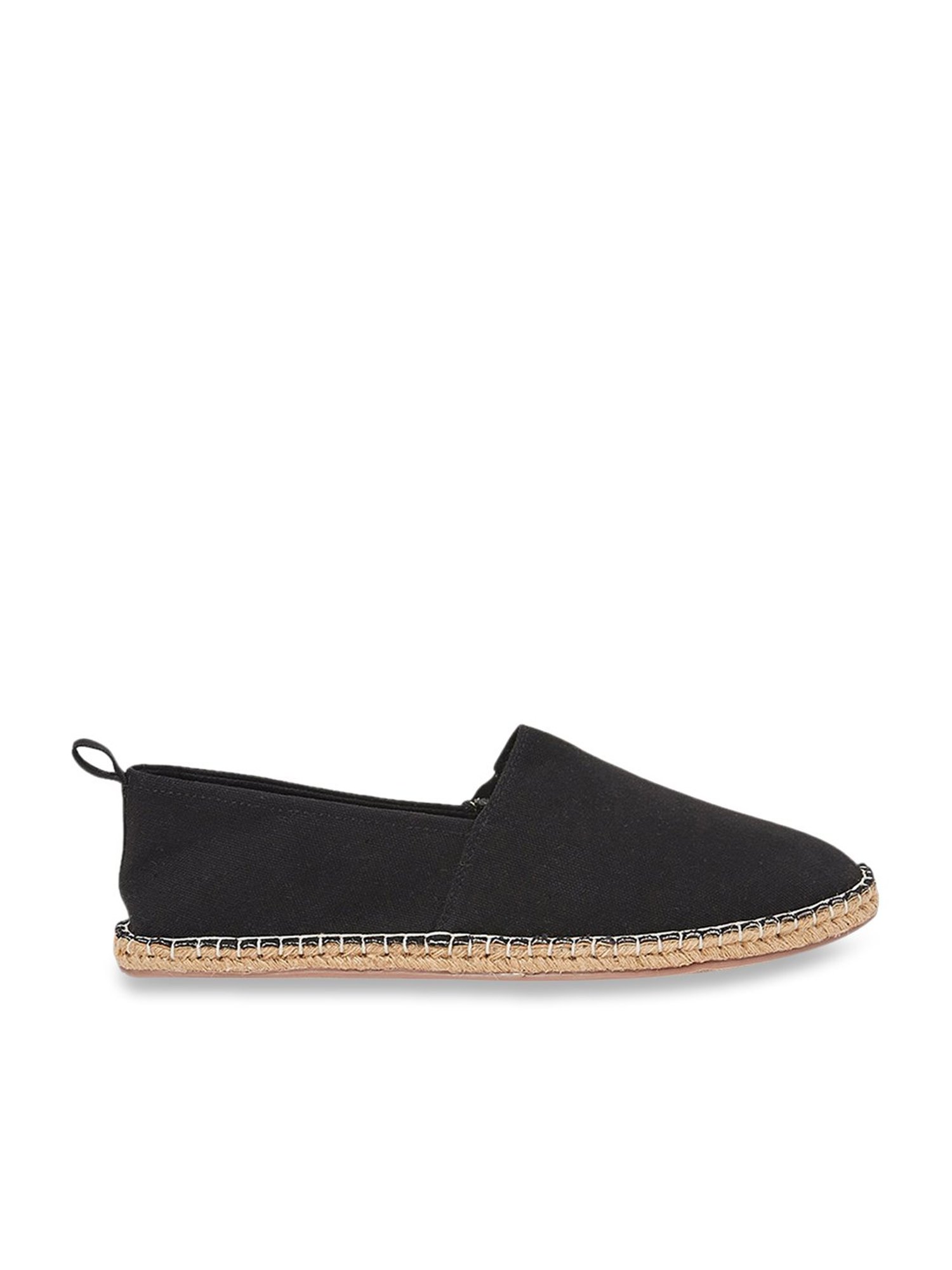Styli Canvas Espadrille with Contrast Jute Sole