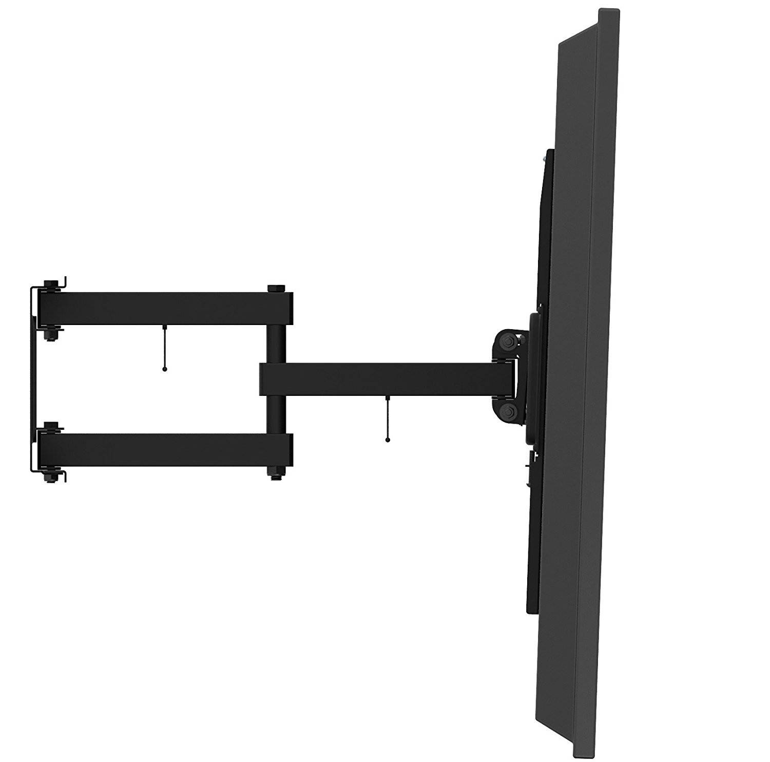 Husky Mount Heavy Duty Full Motion TV Wall Mount Bracket Fits 32" - 70" LED LCD Flat Screen