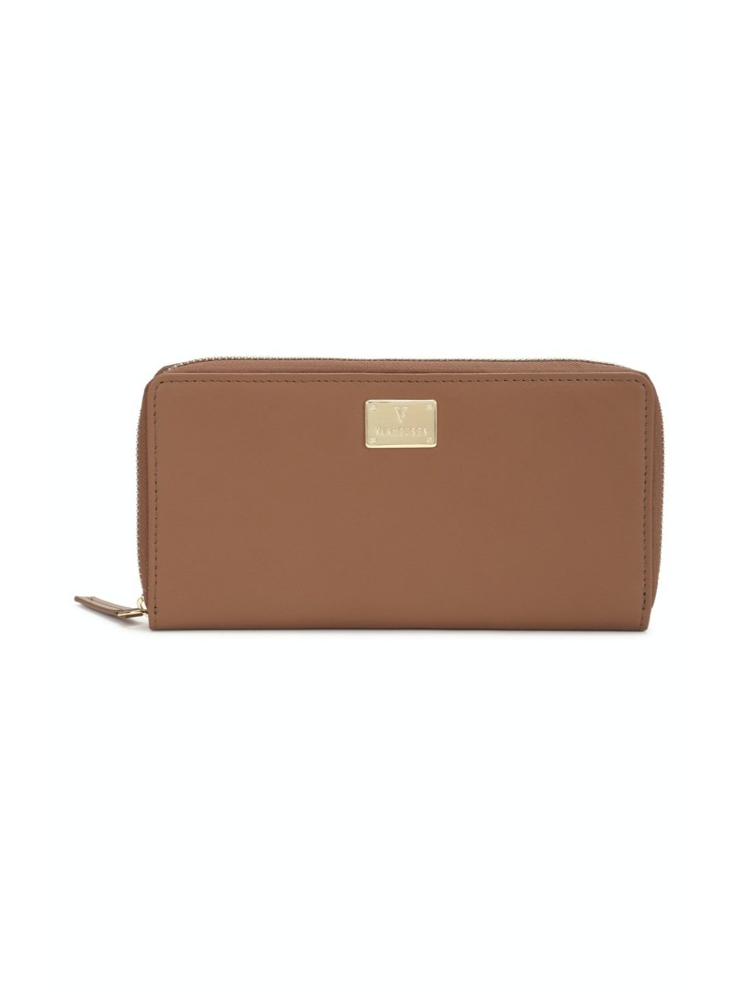 Van Heusen Brown Zip Around Wallet for Women