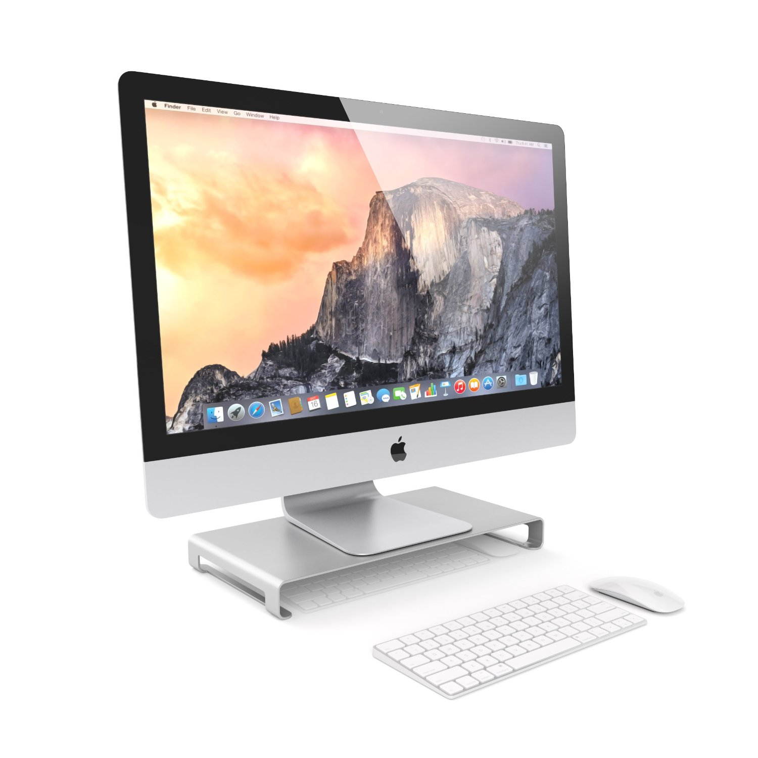 Satechi Aluminum Monitor Stand (Silver)