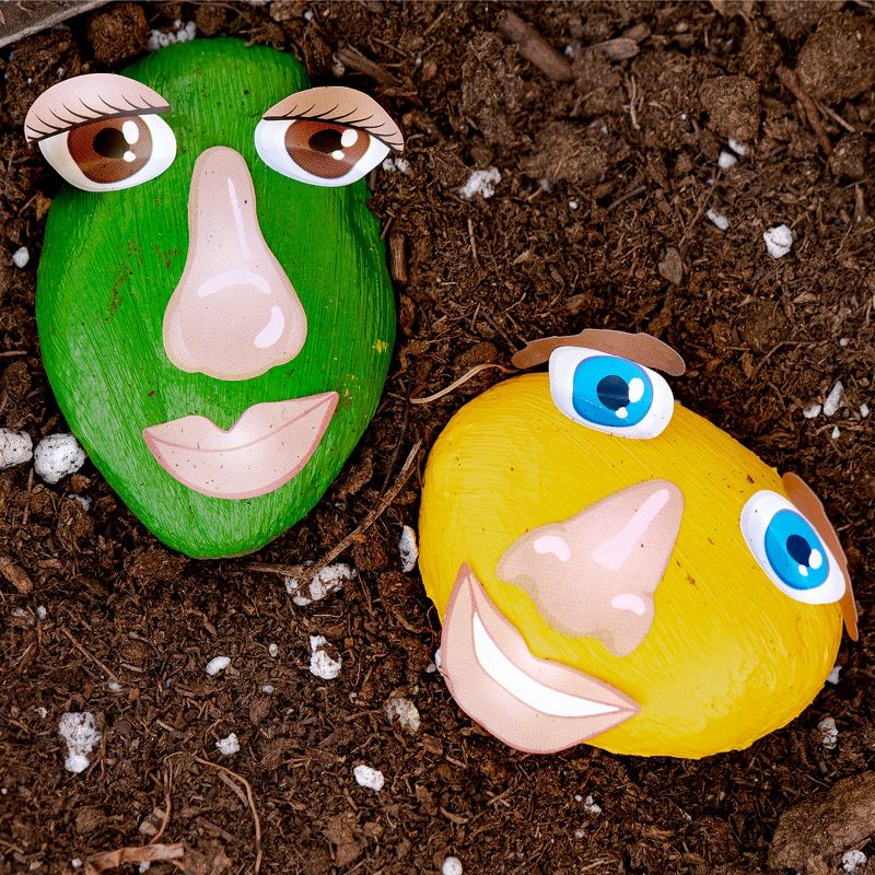 Ready 2 Learn Creative Sticker Roll - Face - 1,350 Self-Adhesive Stickers