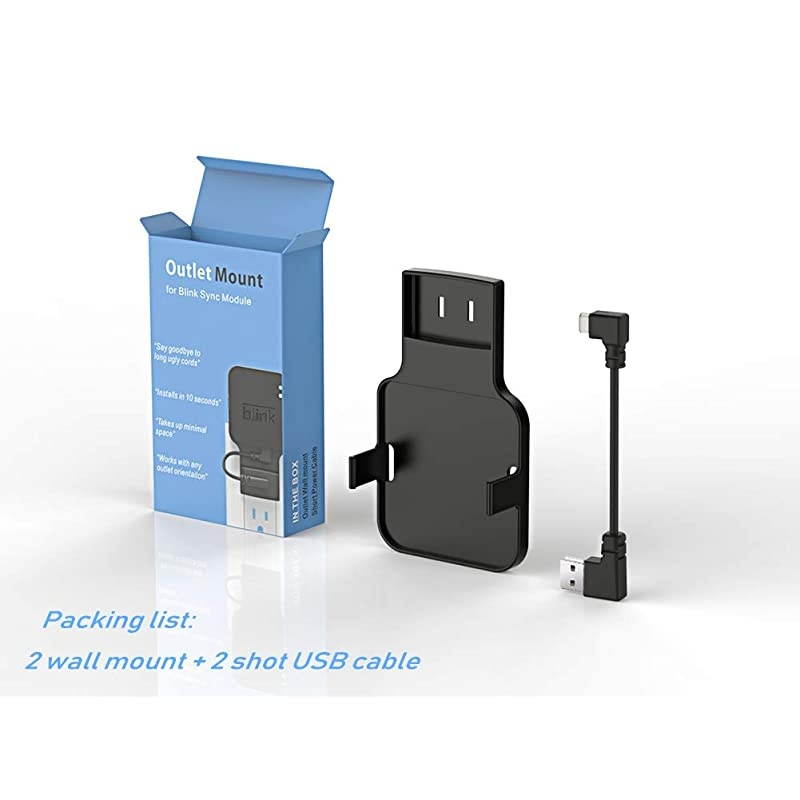 Blink USB Flash Drive for Local Video Storage with The Blink Sync Module 2 Mount (Blink Add-On Sync Module 2 is NOT Included)