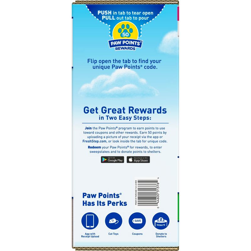 Fresh Step - Simply Unscented Lightweight Litter - Clumping Cat Litter - 15.4lbs