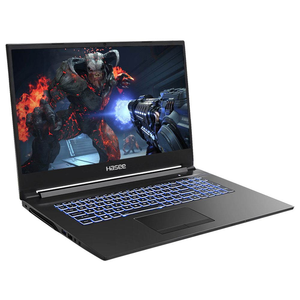 HASEE Z8-CT7NA  Gaming Laptop (Intel Core i7-9750H+GTX 2060/16GB RAM/512GB SSD/1TB HDD/15.6&rdquo; ) HASEE -branded NEW Notebook