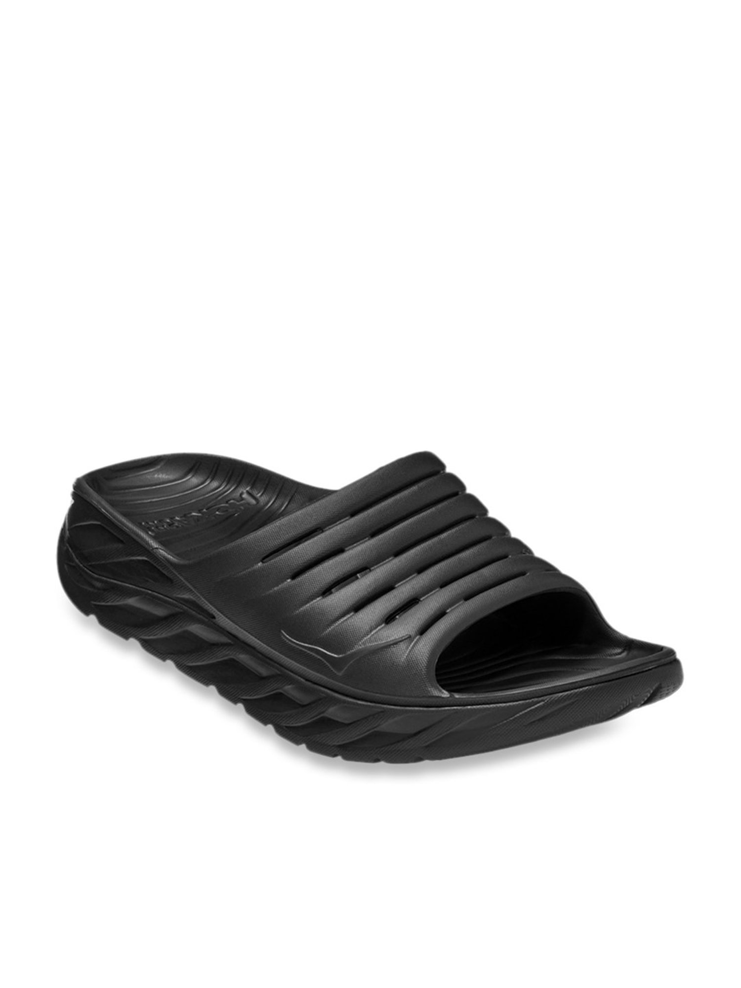 Hoka Men's ORA Recovery Black Slides
