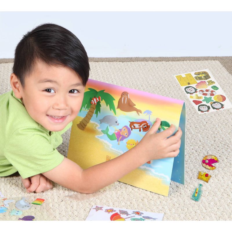 Creativity for Kids Sensory Sticker Playset - Magical Undersea