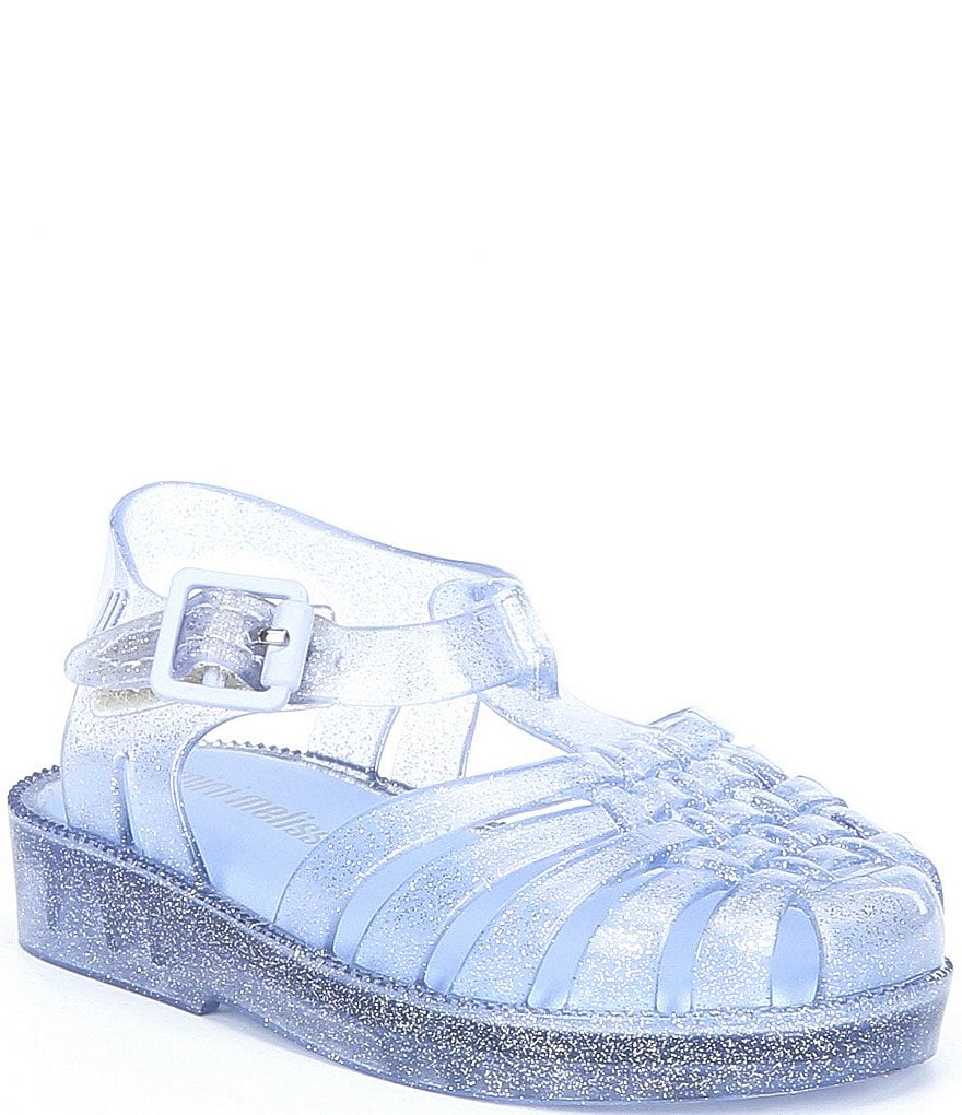 Mini Melissa Girl's Mini Possession Glitter Fisherman Sandals (Toddler)