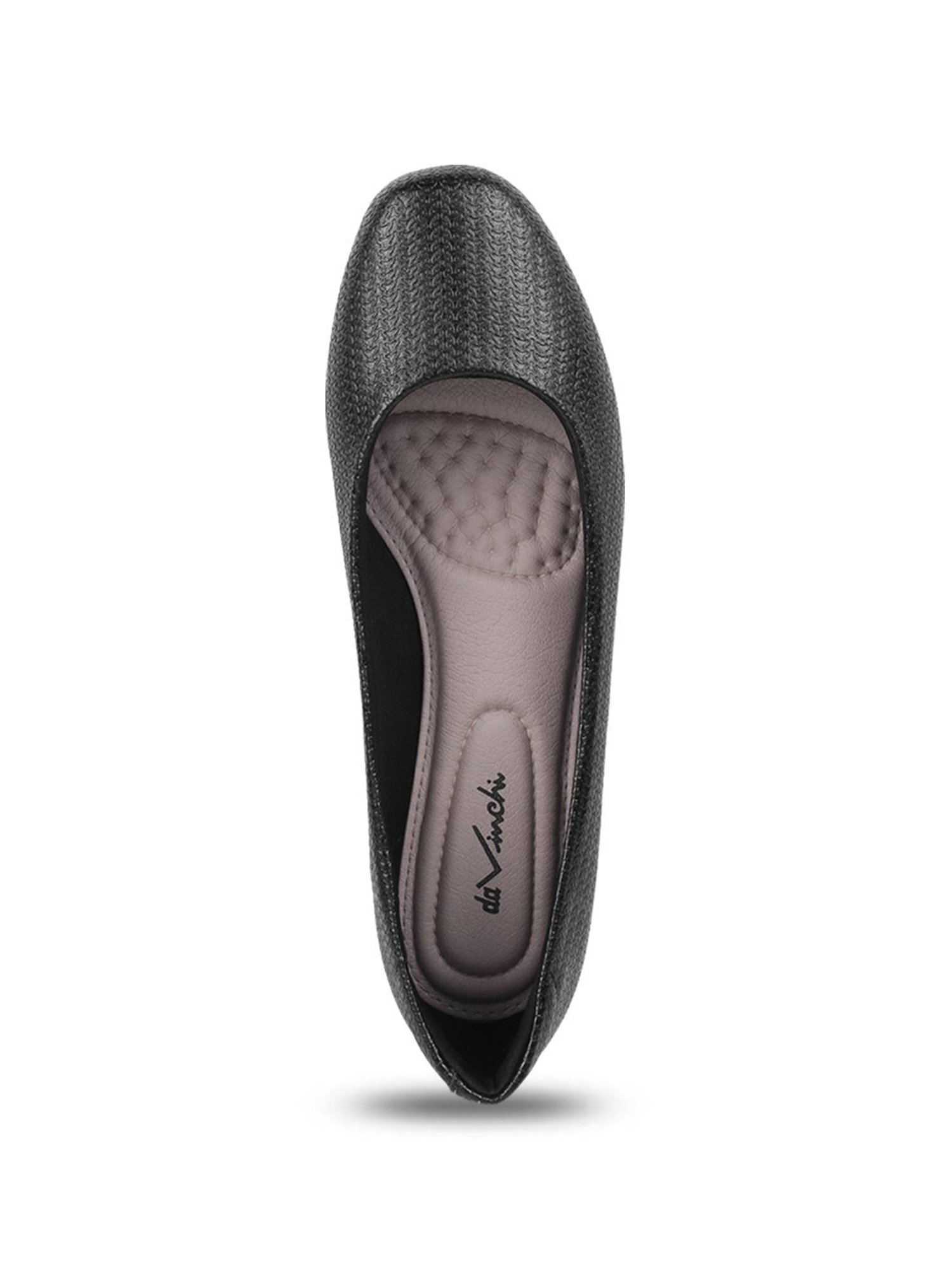 Da Vinchi by Metro Women's Black Flat Ballets