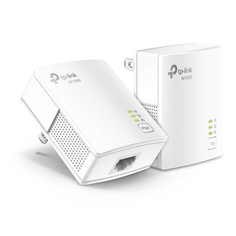 TP-Link TL-PA7017KIT AV1000 Gigabit Ethernet 1000Mbps Nano Powerline Starter Kit