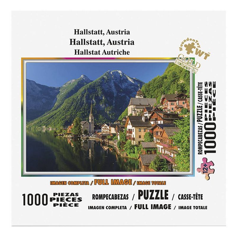 Wuundentoy Gold Edition: Hallstat Germany Jigsaw Puzzle - 1000pc