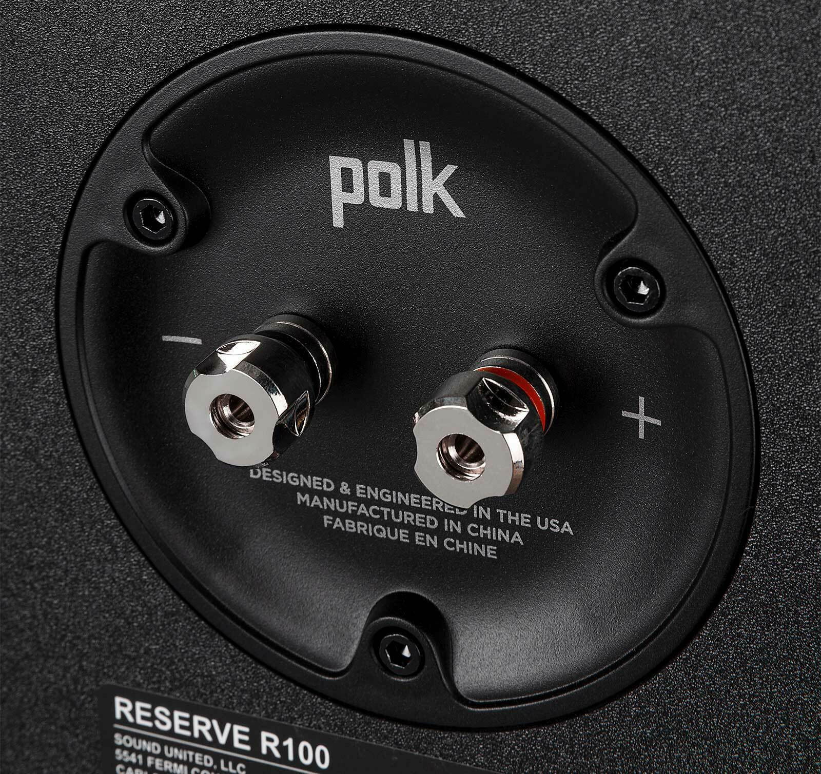 Polk Audio R100 Black (Pr.) Bookshelf Speakers
