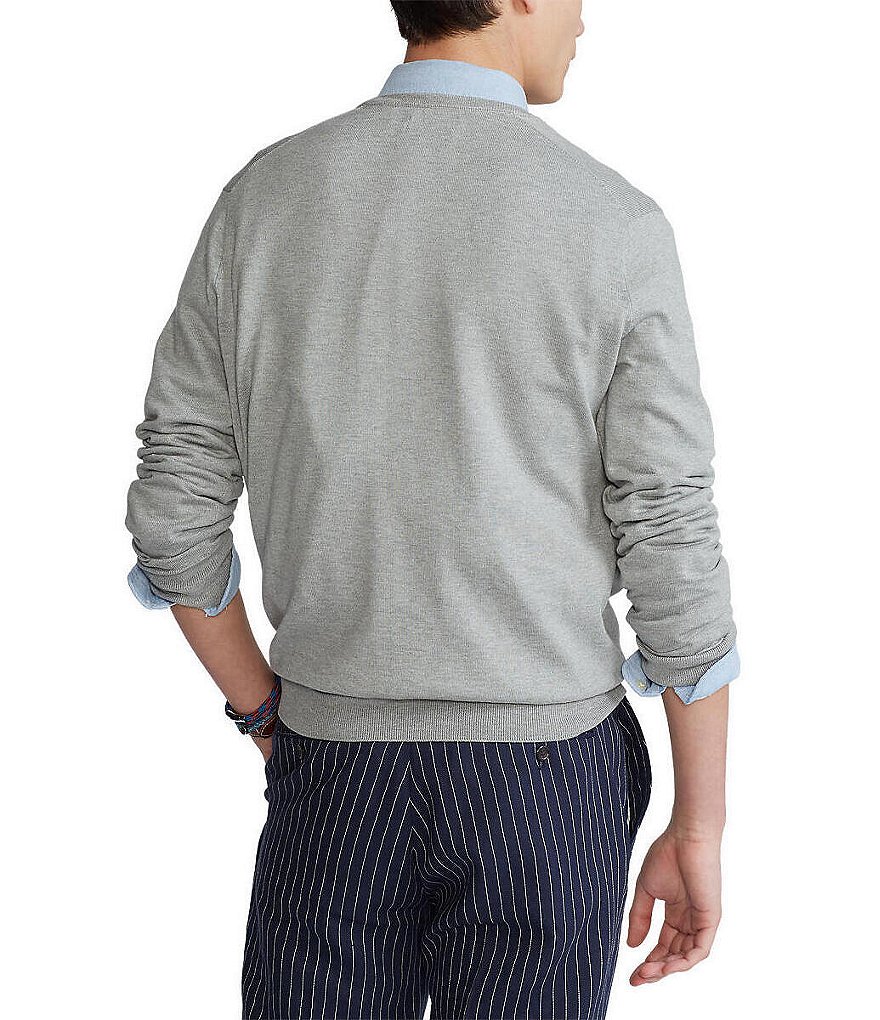 Polo Ralph Lauren Solid V-Neck Sweater