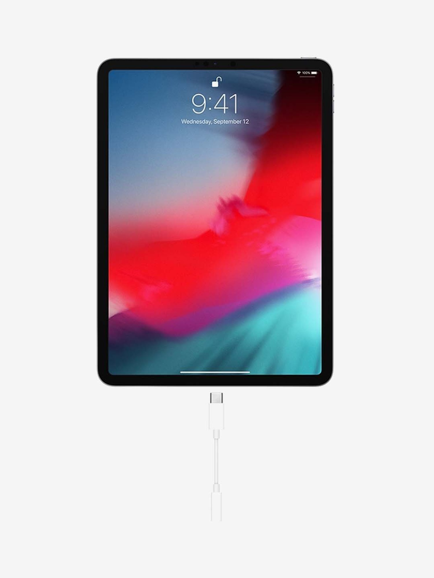 Apple USB-C to 3.5mm Headphone Jack Adapter (MU7E2ZM/A, White)