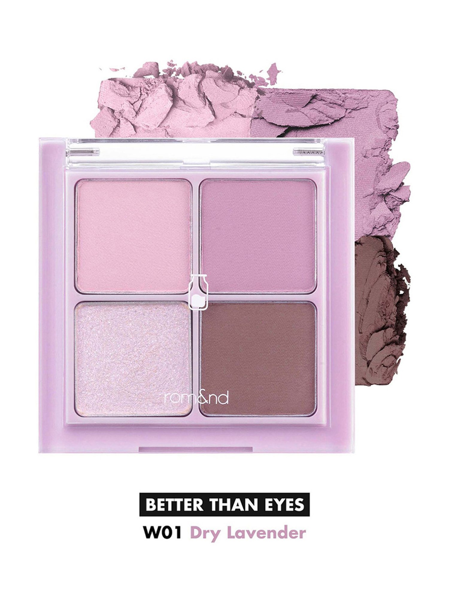 Rom&nd Better Than Eyes Palette W01 Dry Lavender - 6.5 gm