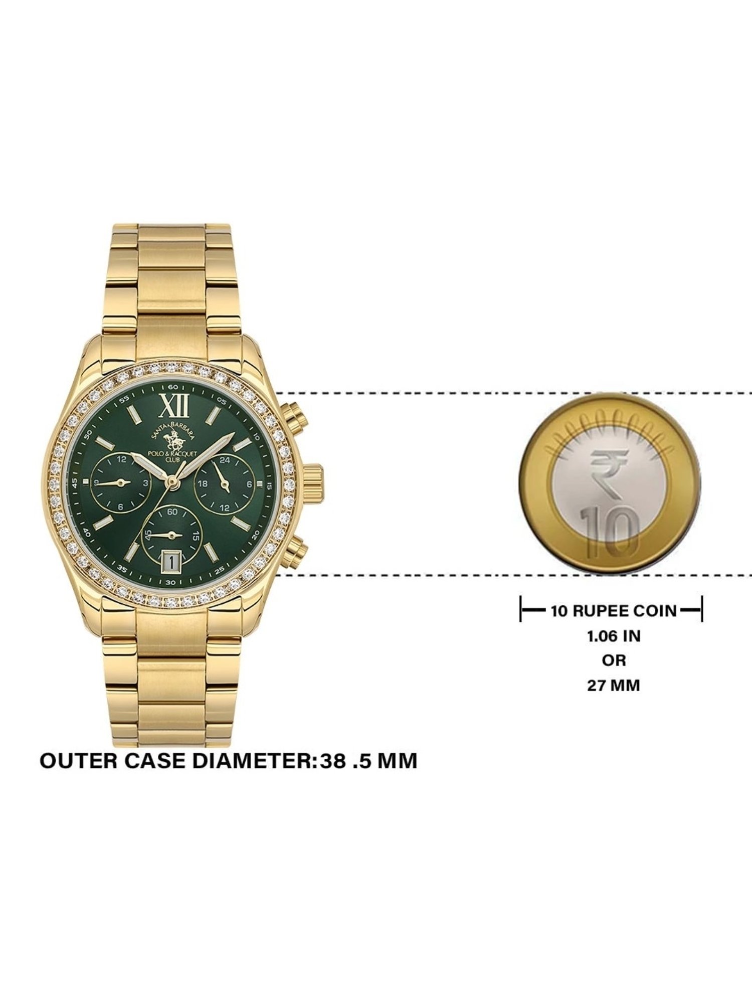 Santa Barbara Polo & Racquet Club SB.1.10579-5 Analog Watch for Men