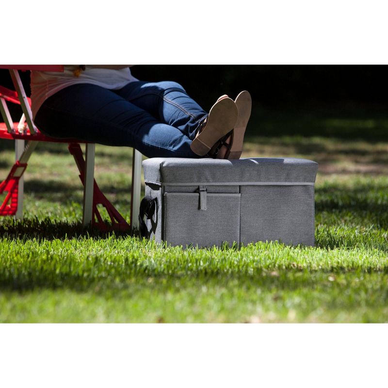 Picnic Time Ottoman18.5qt Portable Cooler