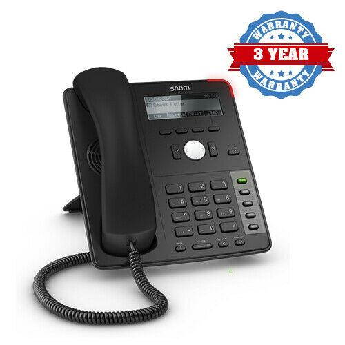 Snom SNO-D712 HD Audio IP Desk Telephone with 4 Line 3.2" Display Desk