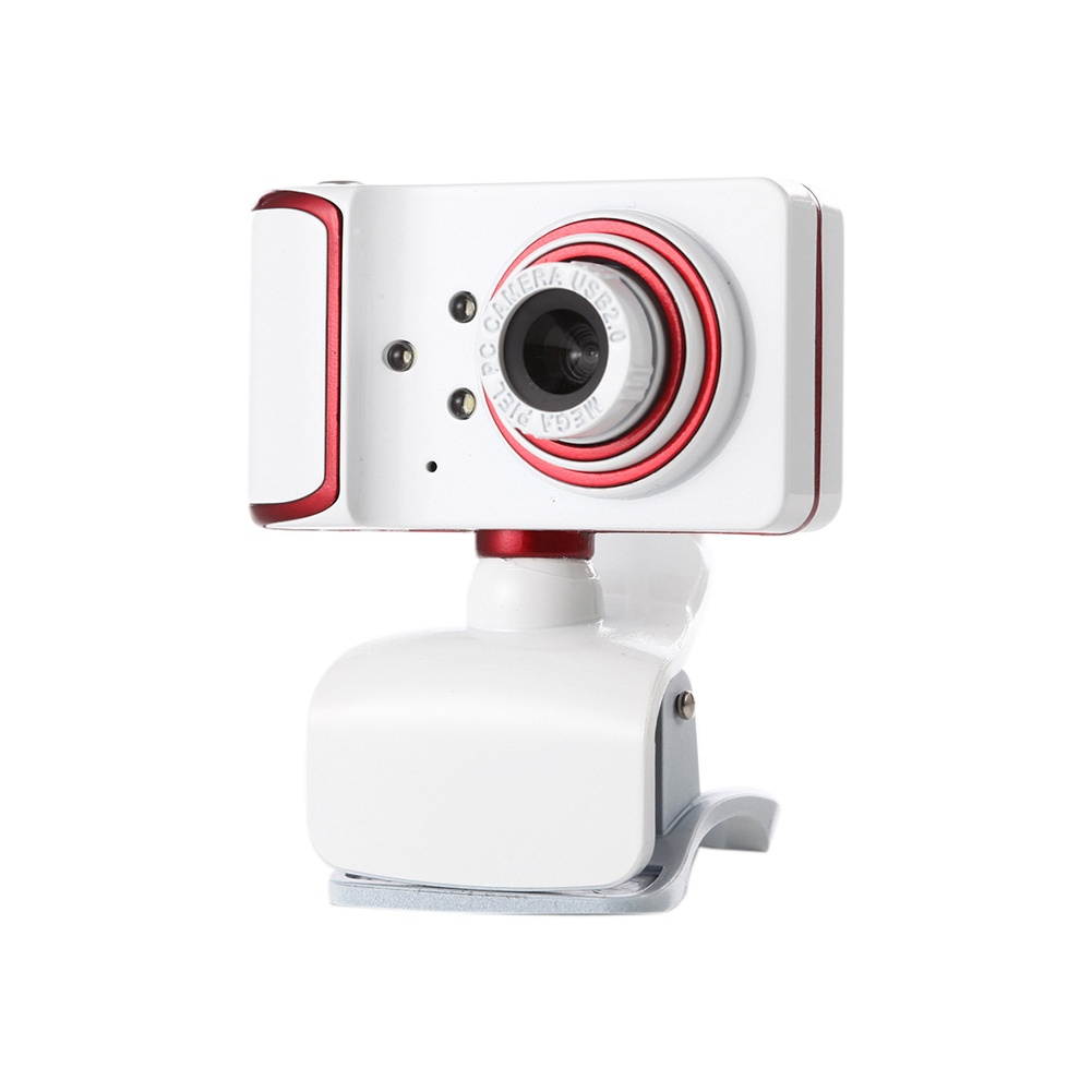 Webcam Camera USB HD Clip On Desktop Computer Drive Free Laptop PC With Mic Home