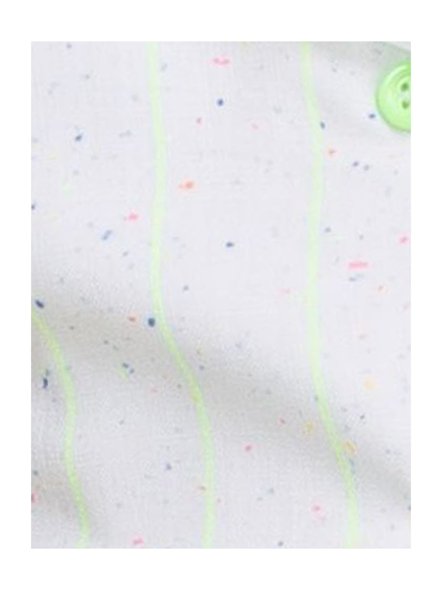 Peppermint Kids Green & White Printed Shirt Dress with Belt