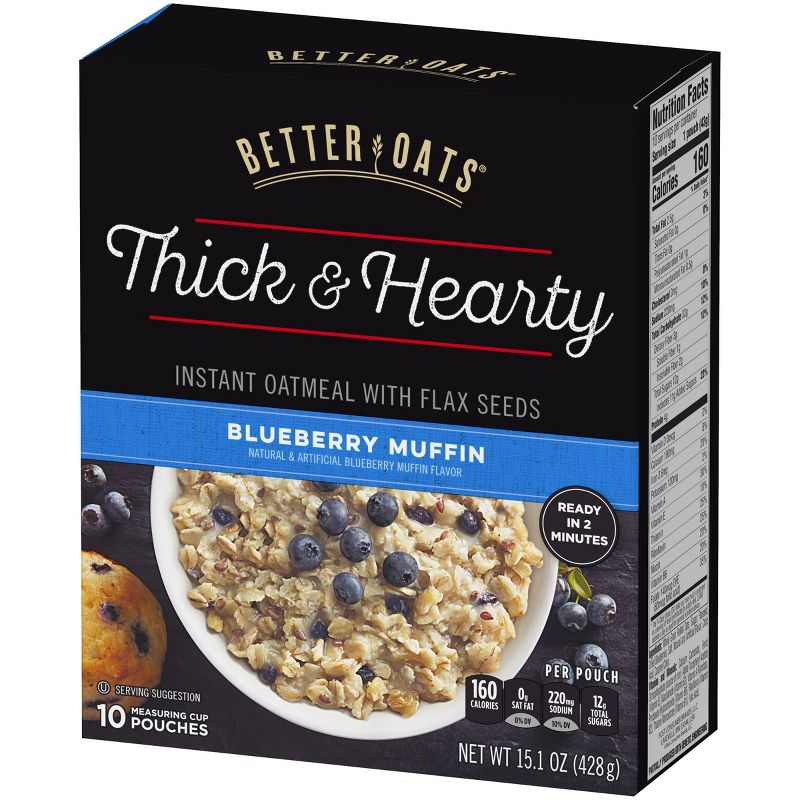 Better Oats Blueberry Muffin - 15.1oz