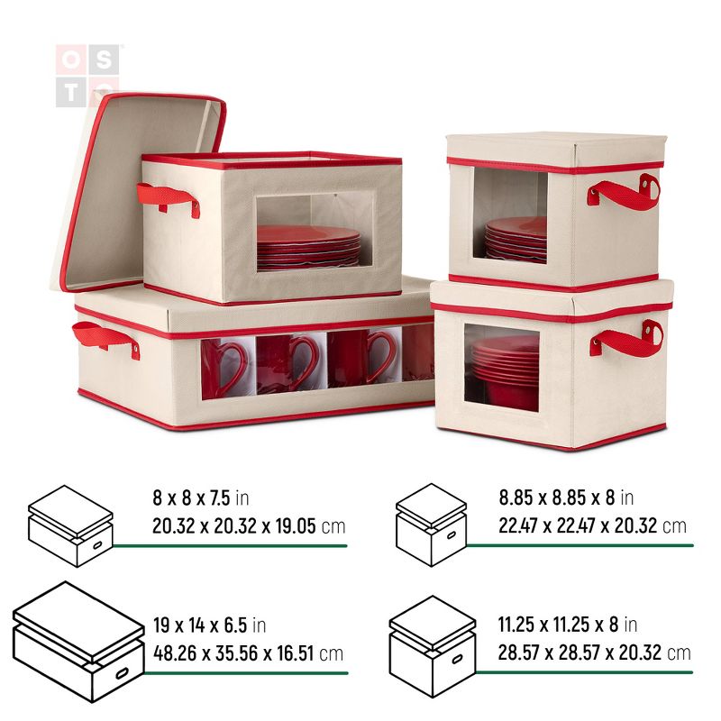 Elf Stor 30" Supreme Canvas Holiday Christmas Wreath Storage Bag