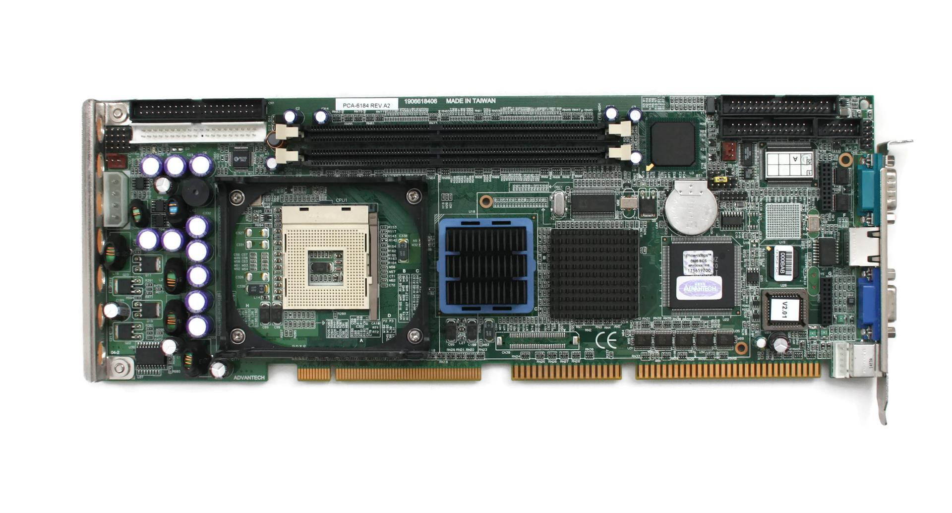 PCA-6184 REV.A2 SINGLE BOARD COMPUTER ISA/PCI, SKT 478, 1906618406