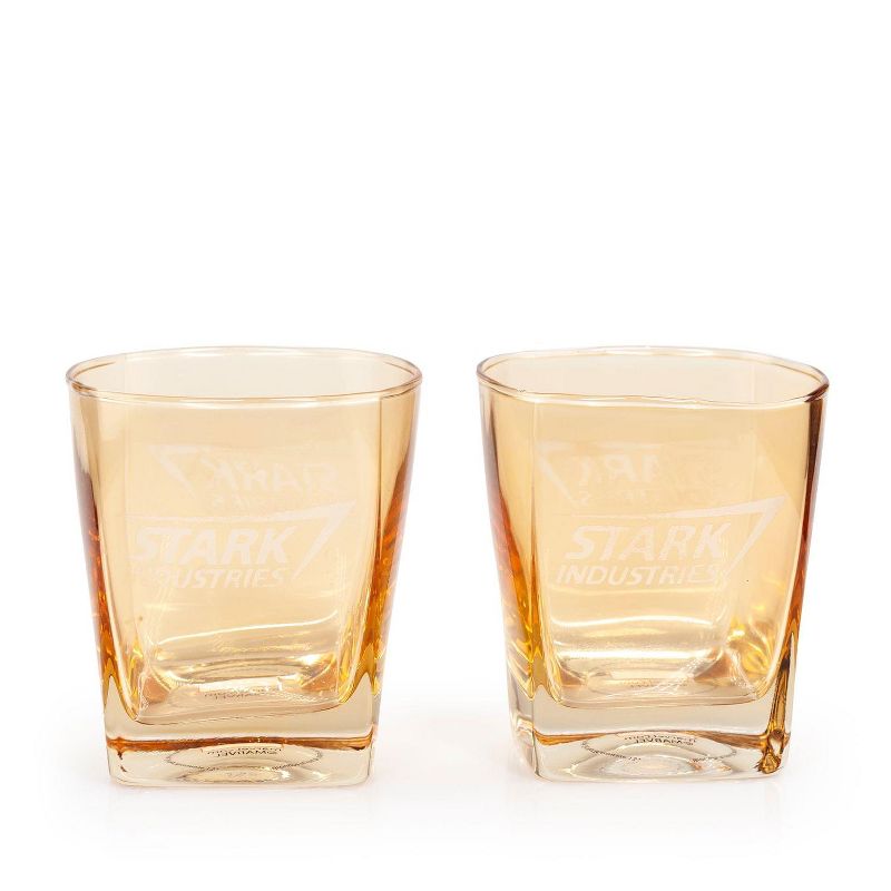Surreal Entertainment Marvel Studios Action Figures Iron Man Stark Industries Tumbler Set | 2 Pack