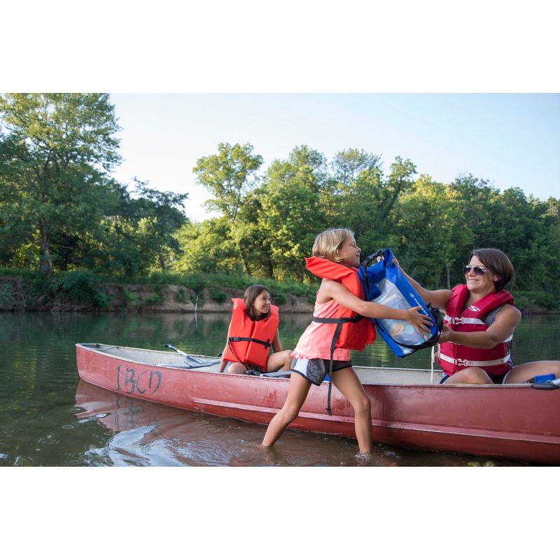 Stansport Waterproof Dry Gear Bag With Clear Front Panel 10L Blue
