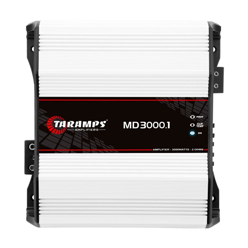Taramps 900825 Class D MD 3000.1 2 Ohms 3,000 Watt RMS Car Sound Systems Mono Full Range Speaker Amplifier with Built In Thermal Protection (4 Pack)