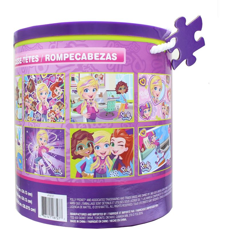TCG Toys Polly Pocket Jigsaw Puzzle 12 Pack |  24, 48, & 100 Pieces