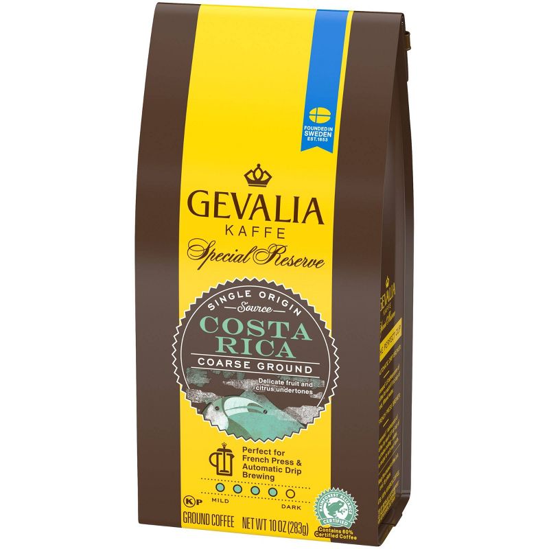 Gevalia Costa Rican Shade Grown Medium Roast Ground Coffee - 10oz