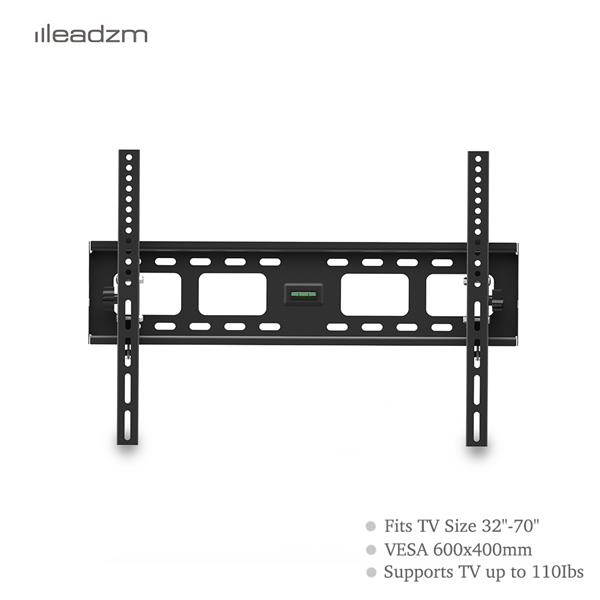 LEADZM TMW600 32-70" Flat Tilting TV Wall Mount with Spirit Level